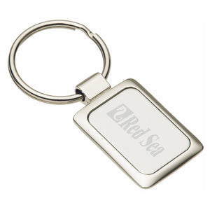 100 Units x Accent Rectangular Keychain